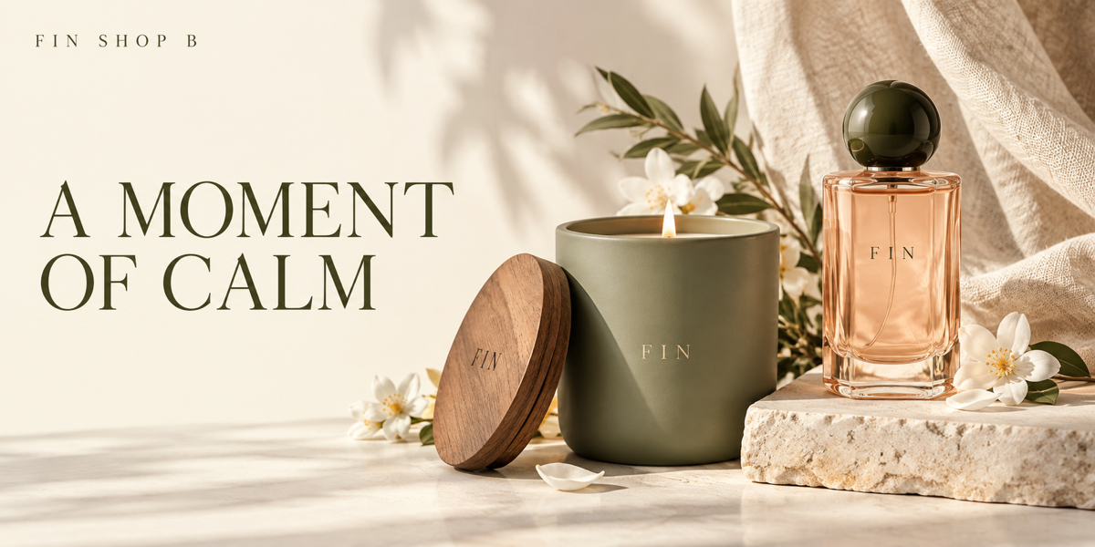 FIN SHOP B — A Moment of Calm เทียนหอมและน้ำหอม